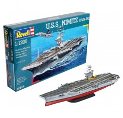 Revell 05814 - 모델 키트 - U.S.S. 1:1200 스케일의 니미츠(CVN-68)