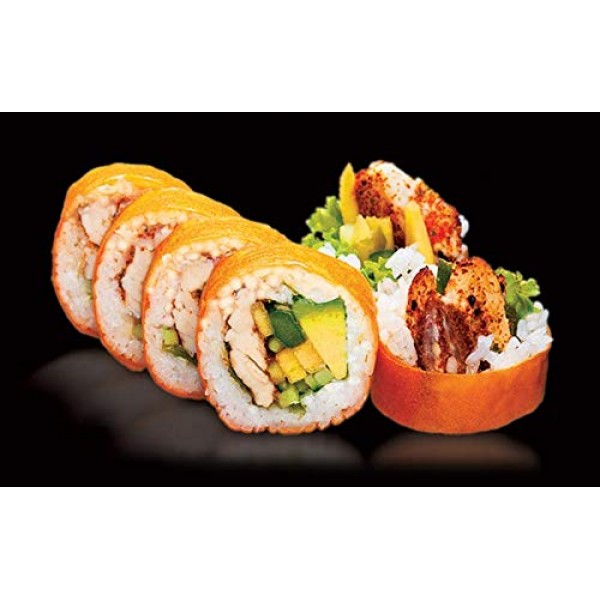 해피 세일 HSSM-LGFTMK, 일본 스시 롤 메이커 쌀 금형 도시락 액세서리 도구 주방 도구, 대형 후토마키 금형