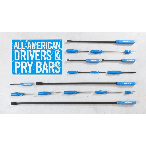 CHANNELLOCK DS-2H 2피스 철거 드라이버 세트, 정밀 가공 비자성, 미국산, 성형 삼중 로브 그립