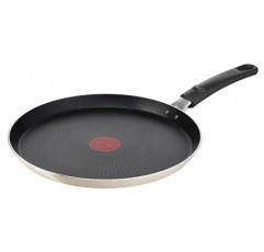 T-fal B68111 파리 카페 프렌치 팬, 10.6인치(27cm)(가스 스토브용) 팬케이크 크레이프, 화이트
