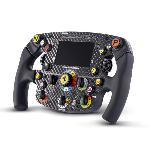 Thrustmaster Formula Wheel Add-On Ferrari SF1000 Edition, PS5 / PS4 / Xbox Series X,S / Xbox One / PC용 복제 휠 - Ferrari SF1000 Ferrari F1 Wheel의 공식 라이선스