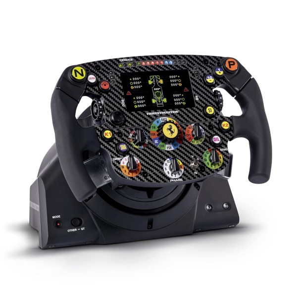 Thrustmaster Formula Wheel Add-On Ferrari SF1000 Edition, PS5 / PS4 / Xbox Series X,S / Xbox One / PC용 복제 휠 - Ferrari SF1000 Ferrari F1 Wheel의 공식 라이선스