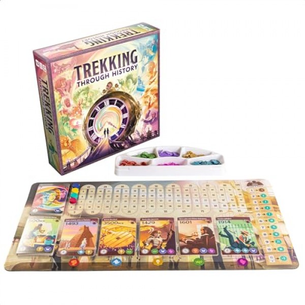 역사를 통한 트레킹: 가족 보드 게임 | 시간을 통한 모험과 가족 게임의 밤 동안 놀라운 이벤트를 목격하세요 | 10세 이상