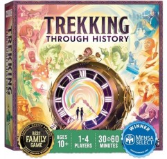 역사를 통한 트레킹: 가족 보드 게임 | 시간을 통한 모험과 가족 게임의 밤 동안 놀라운 이벤트를 목격하세요 | 10세 이상