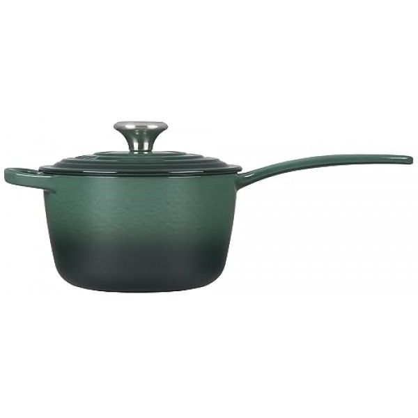 르 크루제 에나멜 주철 시그니처 소스팬, 2.25쿼트, 아티초크