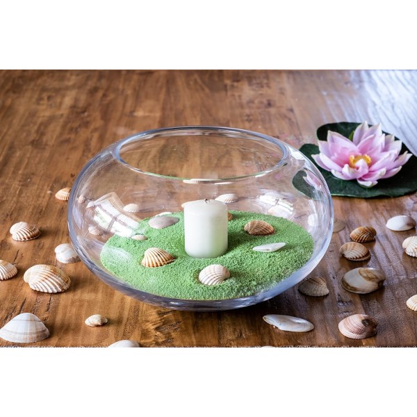 KASA DECORATION 장식용 유색 샌드 그린 1120g, 스크루 캡이 있는 단단한 병에 담긴 11가지 장식 색상, 얇은 0.2-0.6mm, 장식 아이디어에 이상적