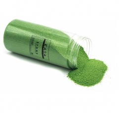 KASA DECORATION 장식용 유색 샌드 그린 1120g, 스크루 캡이 있는 단단한 병에 담긴 11가지 장식 색상, 얇은 0.2-0.6mm, 장식 아이디어에 이상적