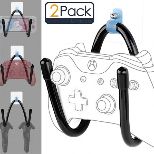 Vcedas 2 팩 스케이트 보드 벽 마운트 스케이트 보드 브래킷 스케이트 보드, 서핑 스케이트 또는 롱 보드를 걸기위한 나사가있는 벽 걸이 걸이 홀더 Pennyboard Snowboard