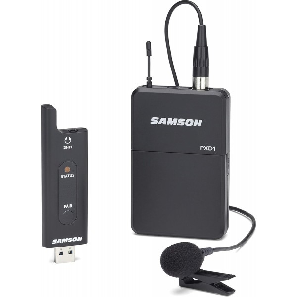 Samson Stage XPD2 프레젠테이션 및 XPD2 헤드셋 BP USB SYS, SWXPD2BDE5 헤드셋 번들