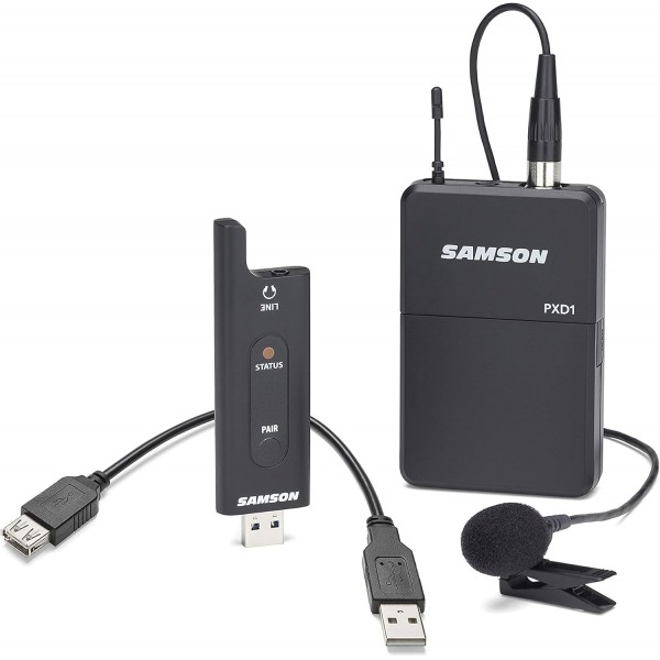 Samson Stage XPD2 프레젠테이션 및 XPD2 헤드셋 BP USB SYS, SWXPD2BDE5 헤드셋 번들
