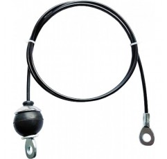 Mi Metty 피트니스 풀리 케이블, 조정 가능한 홈 체육관 케이블 풀리 시스템 도르래 기계 액세서리 용 교체 피트니스 케이블, 홈 체육관 용 두꺼운 5mm 헤비 듀티 풀리 케