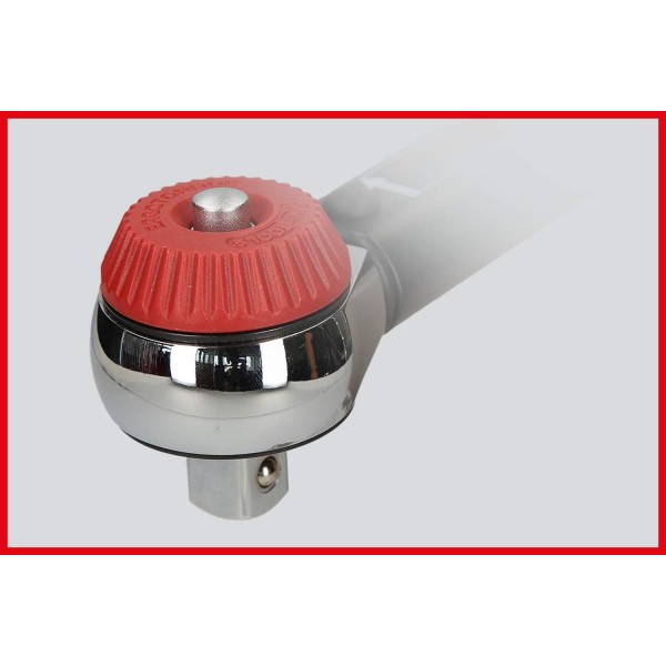 KS Tools 516.1402 1/4 인치 Ergotorque® 정밀 래칫 토크 렌치 로터리 노브, 1-5 Nm