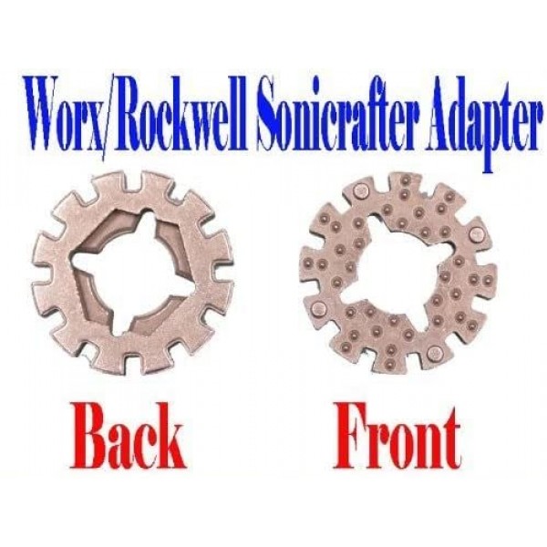 Worx/Rockwell Sonicrafter 진동 멀티 도구용 어댑터 범용 블레이드 Rk5102k Rk 5101k Rk4108k Rk2514에 적합