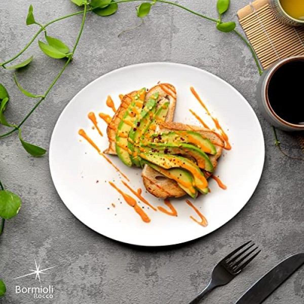 Bormioli Rocco Prometeo 디너 접시 6개 세트, 10.75