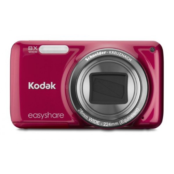 Kodak EasyShare M583 14MP 디지털 카메라(8배 광학 줌 및 3인치 LCD 포함) - 레드