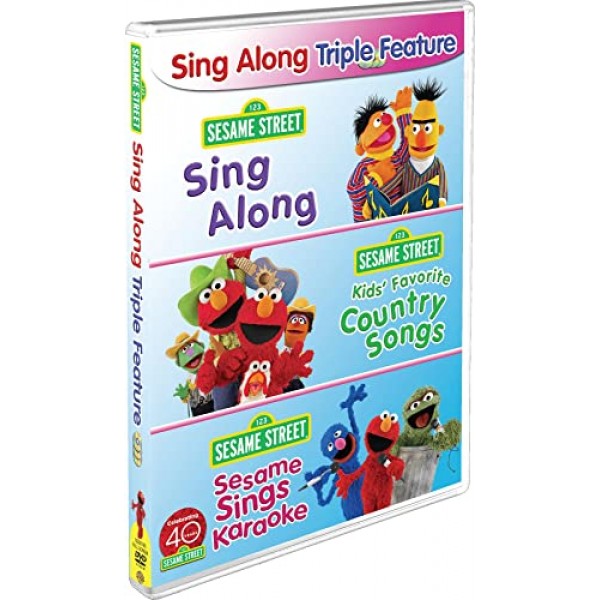 세서미 스트리트: Sing Along 트리플 기능(Sing Along / 아이들이 가장 좋아하는 컨트리 노래 / Sesame Sings Karaoke)