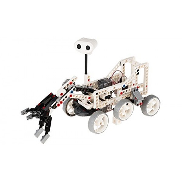 Thames & Kosmos 원격 제어 기계: 우주 탐험가 | 과학 및 공학 줄기 실험 키트 | 10가지 실제 작업 모델 구축 | Parents' Choice 금상 수상자