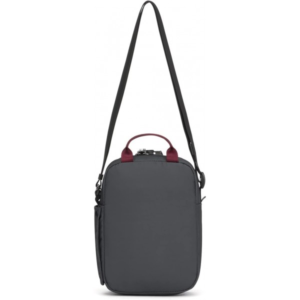 Pacsafe Metrosafe X 수직 숄더백, 슬레이트