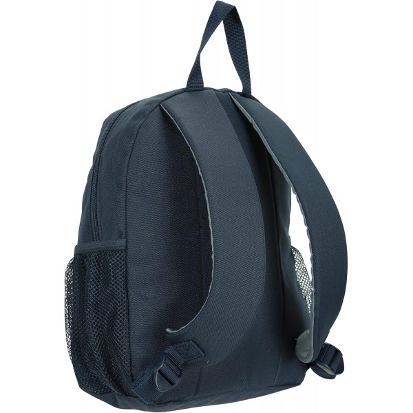 Mountain Warehouse Walklet 6L 백팩 - 반사 디테일이 있는 캐주얼 데이팩, 병 주머니가 있는 백팩, 번지 코드 포켓, 어깨끈 네이비 원 사이즈