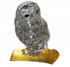 HCM 59157 부엉이 크리스탈 퍼즐(42피스, 멀티 컬러)