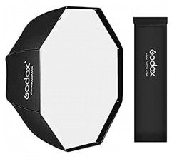 Godox 휴대용 120cm/47.2 우산 팔각형 소프트박스 반사경, 스튜디오 사진 플래시 스피드라이트용 운반용 가방 포함