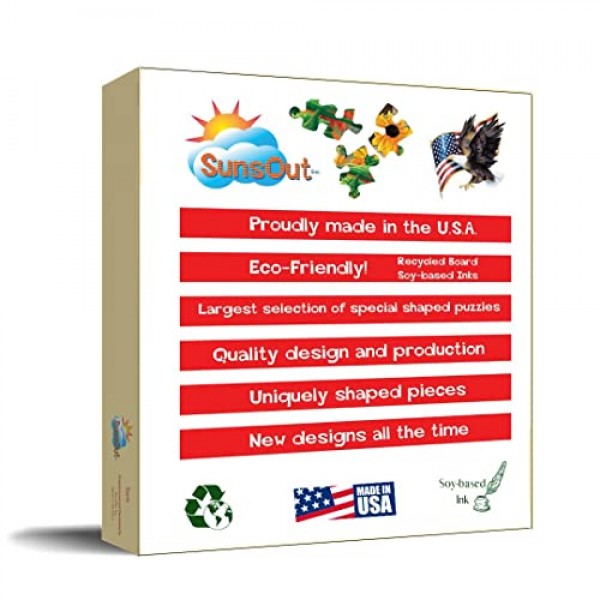 SUNSOUT INC - Sunset Splendor - 아티스트: James Lee의 300피스 직소 퍼즐 - 완성된 크기 16 x 26 - MPN # 18002