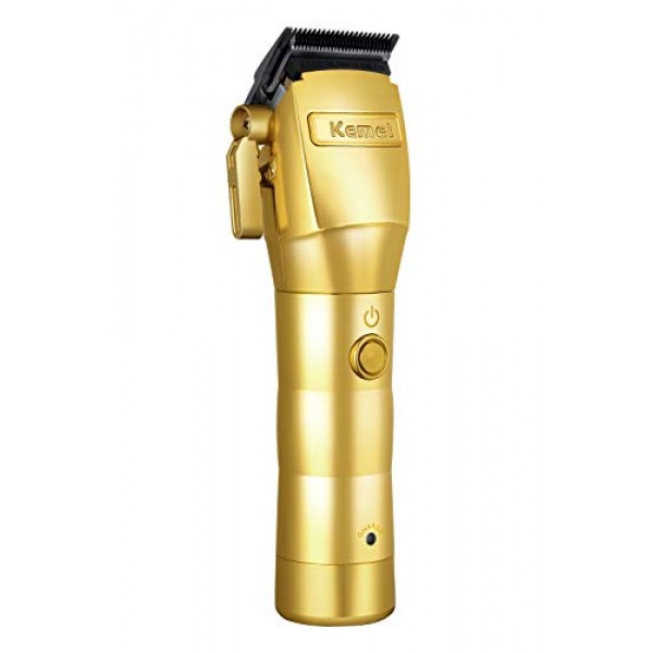 KEMEI 전문 남성용 헤어 클리퍼 남성용 헤어 트리머 이발사 및 스타일리스트 용 무선 그루밍 키트 2850 USB 충전식