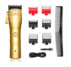 KEMEI 전문 남성용 헤어 클리퍼 남성용 헤어 트리머 이발사 및 스타일리스트 용 무선 그루밍 키트 2850 USB 충전식