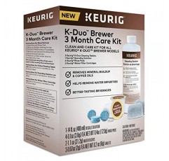 Keurig K-Duo 3개월 관리 브루어 유지보수 키트