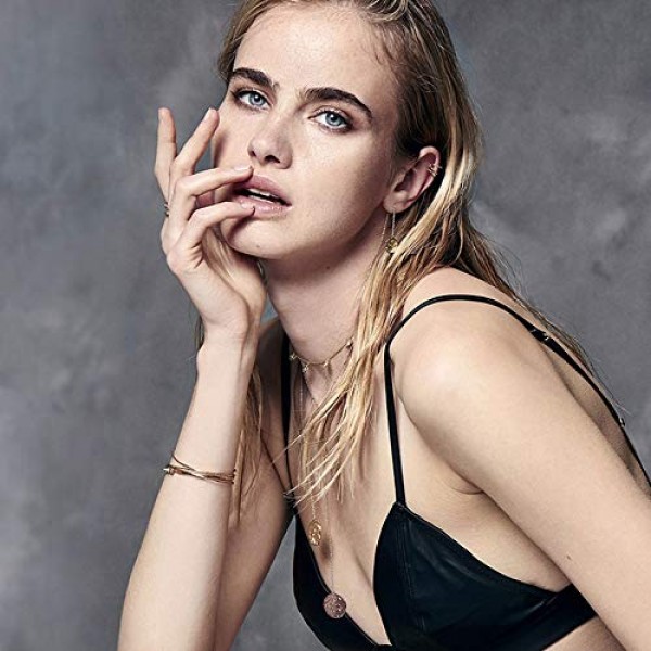 ANIA HAIE 여성용 팔찌 Geometry Mixed Discs 925 실버 32014225