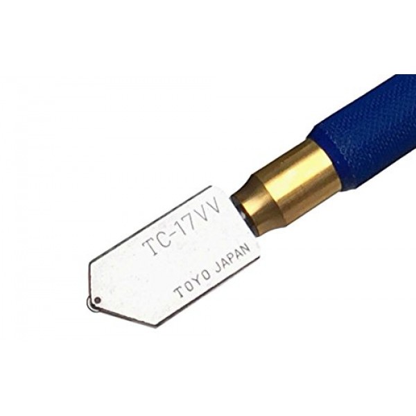 Toyo TC17 탭 휠 오일 유리 커터 TC17VVB 황동 손잡이