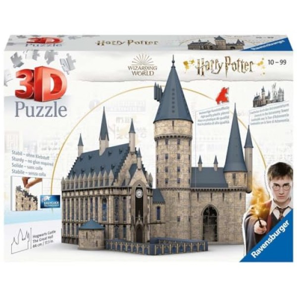 Ravensburger 3D 퍼즐 11259 해리포터 호그와트 성 대연회장 540피스