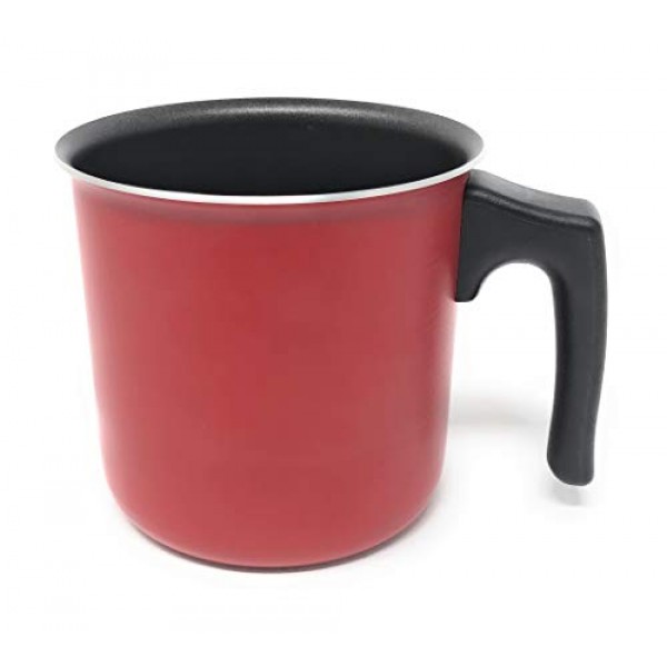 RAVELLI Italia Line 10 논스틱 밀크 포트, 1.5qt