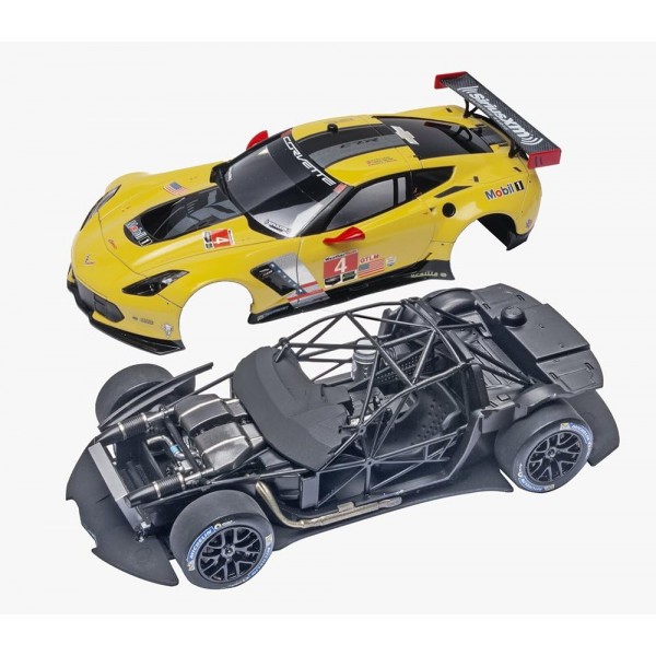 Revell 14304 Corvette C7.R 상세 모델 키트, 자동차 키트 1:25, 멀티컬러