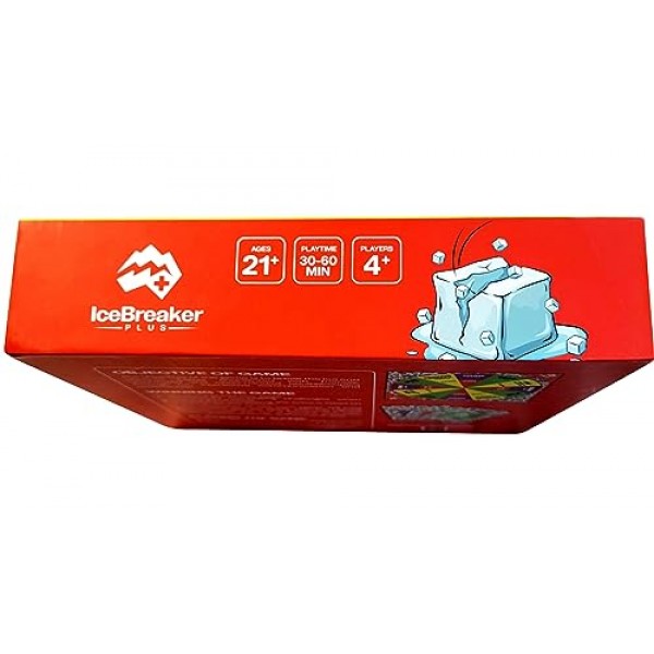 IceBreaker Plus 성인 보드 게임 – 게임의 밤을 위한 재미있는 성인 파티 게임, 독신 파티, Dirty Minds 커플을 위한 재미있는 카드 게임, 성인 선물.