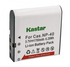 Cas Exilim EX-Z1050 EX-Z750, Kodak LB-060 AZ521 AZ361 AZ501 AZ522 AZ362 AZ526, HP D3500 SKL-60 V5060H V5061U 및 SUN06 YCO6 풀 HD 휴대용 카메라용 Kastar NP-40 배터리 교체