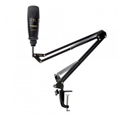 Marantz Professional Pod Pack 1 - 전문가용 USB 콘덴서 마이크, 완전히 조절 가능한 스탠드 및 USB 케이블이 포함된 완벽한 팟캐스팅 키트