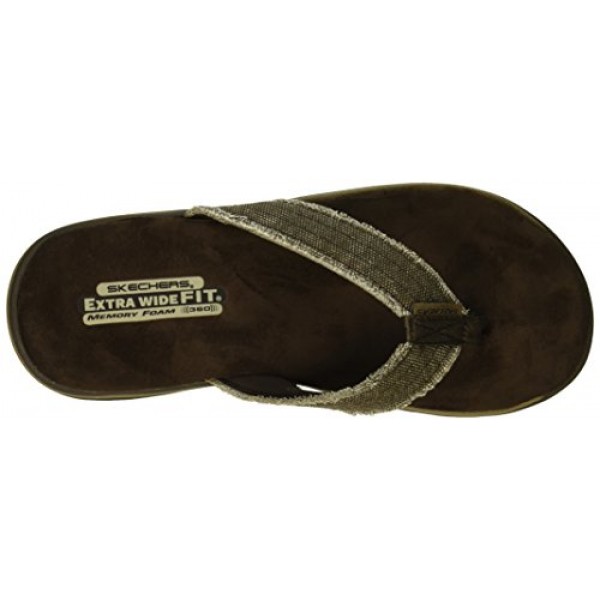 스케쳐스 남성 릴렉스핏 슈프림 보스니아 샌들