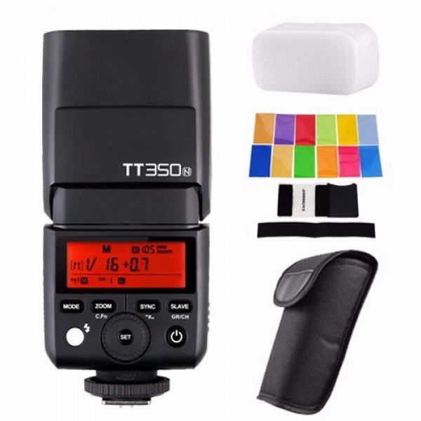 Godox TT350N 2.4G HSS 1/8000s TTL GN36 Nikon DSLR D810 D800 D750 D700 D610 D7100 D5200 D90 및 미러리스 디지털 카메라 용 무선 스피드 라이트 플래시