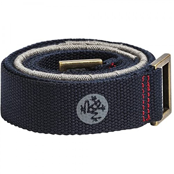 Manduka 요가 통근 매트 캐리어 - 친환경 면, 휴대가 간편하고 핸즈프리, 모든 매트 크기에 적합, 68 x 1.5