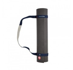 Manduka 요가 통근 매트 캐리어 - 친환경 면, 휴대가 간편하고 핸즈프리, 모든 매트 크기에 적합, 68 x 1.5