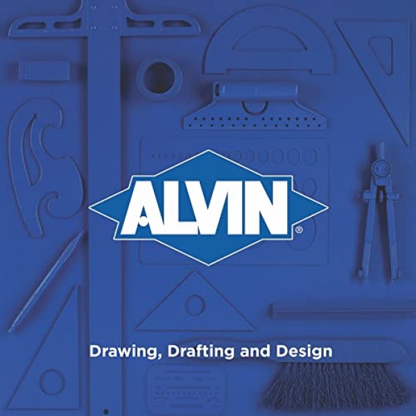 ALVIN Draft-Tec 개폐식 팁 샤프 펜슬 0.3mm 모델 DR03 제도, 건축, 기하학, 예술 및 학교용 개폐식 팁이 있는 샤프 펜슬