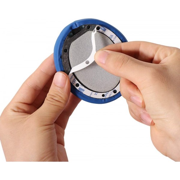 Studio3 메모리 폼 이어 패드 단백질 가죽 교체용 이어 패드 Dr.Dre의 Beats와 호환 Studio 2.0 Studio 3 B0500 B0501 유선 무선 오버이어 헤드폰(파란색)