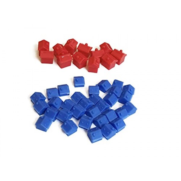 나만의 Opoly 보드 게임 만들기 – 보드 게임 액세서리, 빈 카드, 속성 카드가 포함된 빈 게임 보드 – DIY 가족 게임, 창의적인 프로젝트에 이상적