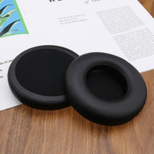 AKG K240 K240S K240 MKII K241 K270 K271 K271S K272 헤드폰 단백질 가죽 이어 패드 헤드셋 수리 부품과 호환되는 1 쌍의 이어 패드 블랙