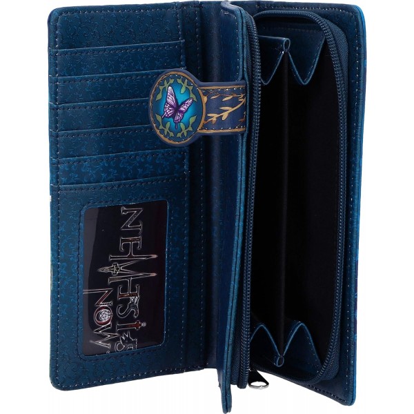 Nemesis Now 공식 라이센스 Lisa Parker Fairy Whispers 양각 파란색 지갑 18.5cm 18.5cm 파란색