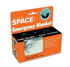 Grabber Outdoors The Original Space 브랜드 비상 생존 담요, 실버, 3온스. 56