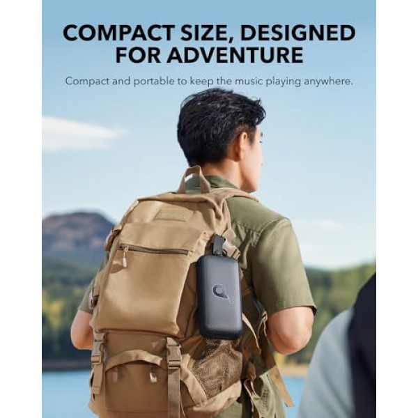 Soundcore Motion 300 무선 고해상도 휴대용 스피커(BassUp 포함), SmartTune 기술이 적용된 Bluetooth 스피커, 30W 스테레오 사운드, 13H 재생 및 IPX7 방수, 뒷마당, 캠핑용(갱신)