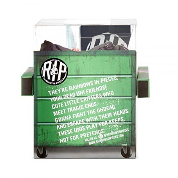 MGA 엔터테인먼트 R.I.P. Rainbows Inpiece Gnarly, Messed Up, Dead 유니콘 캐릭터 말린 먼로가 죽임을 당함