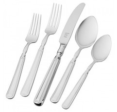 J.A Henckels 22772345 빈티지 1876 45 PC 식기 세트 서빙 스푼, 고기 포크 및 버터 나이프 포함